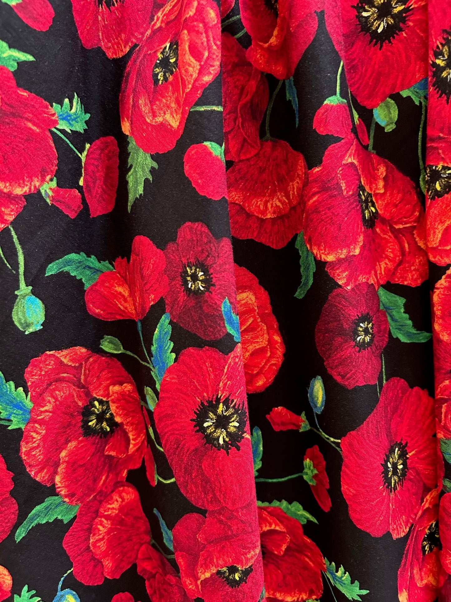 Poppy Flower Greta Dress