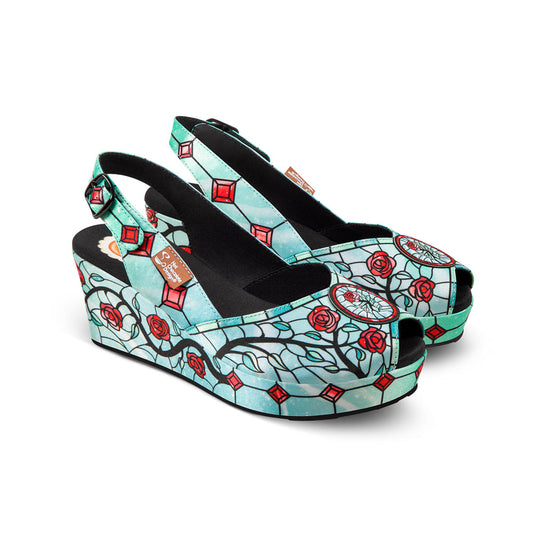 Stained Rose Sandal