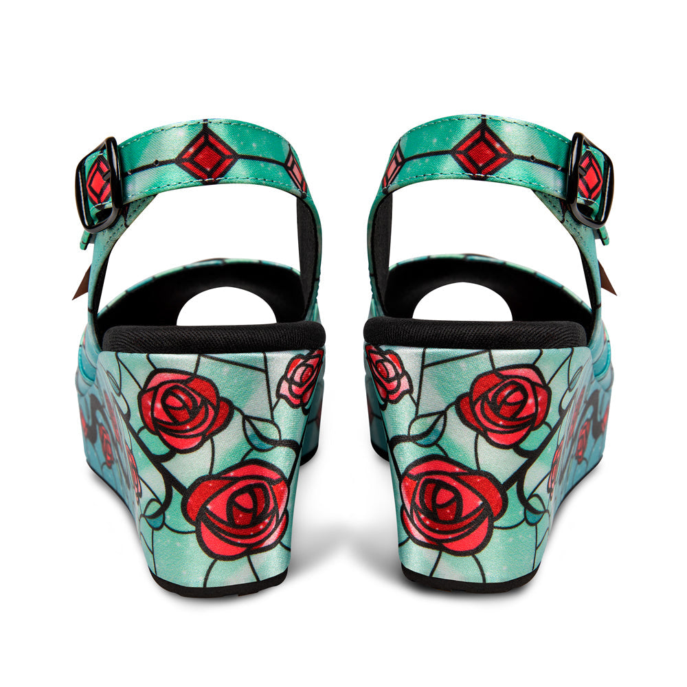 Stained Rose Sandal