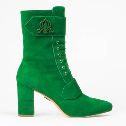 Marta Green Suede Boot