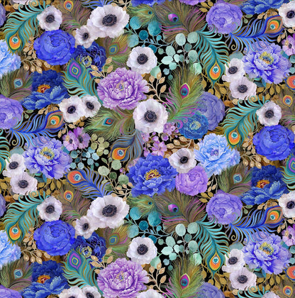 Midnight Plumage Dress