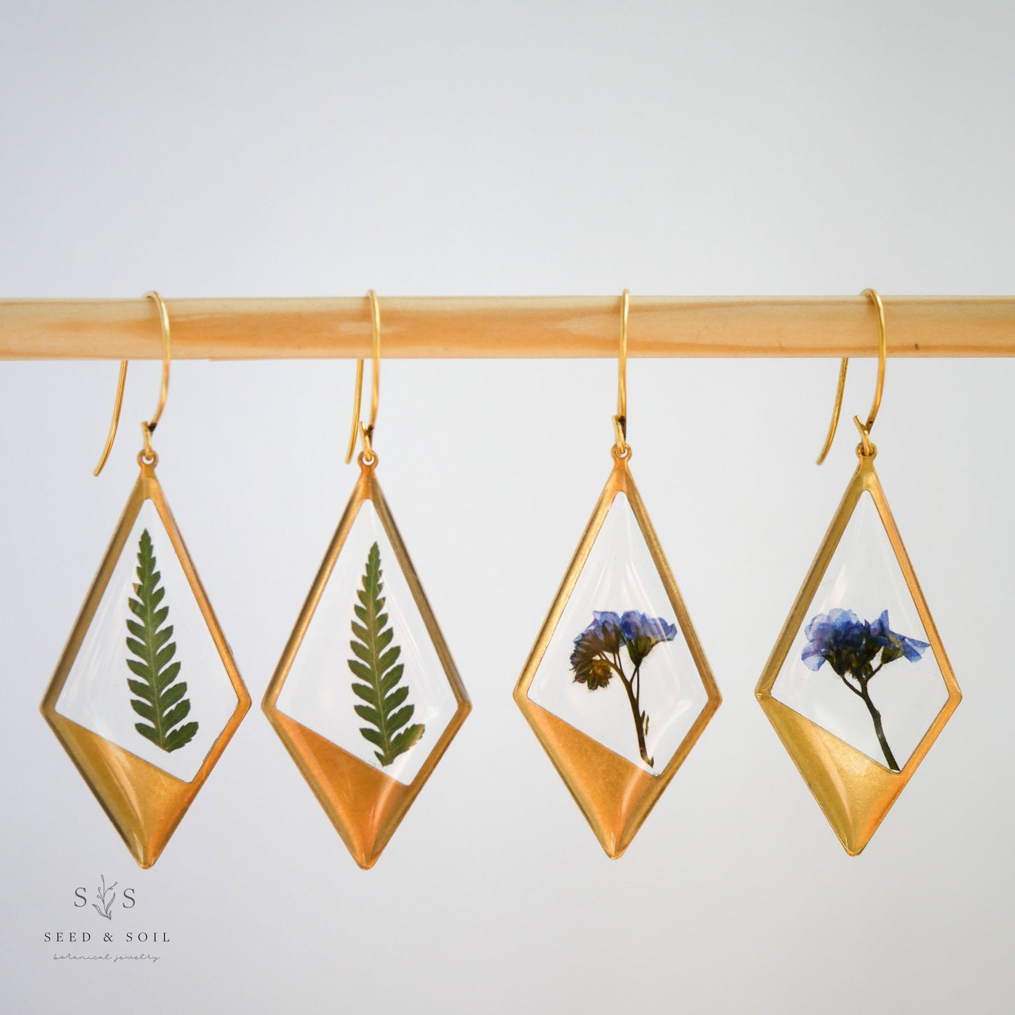 Hanging Terrarium Earrings