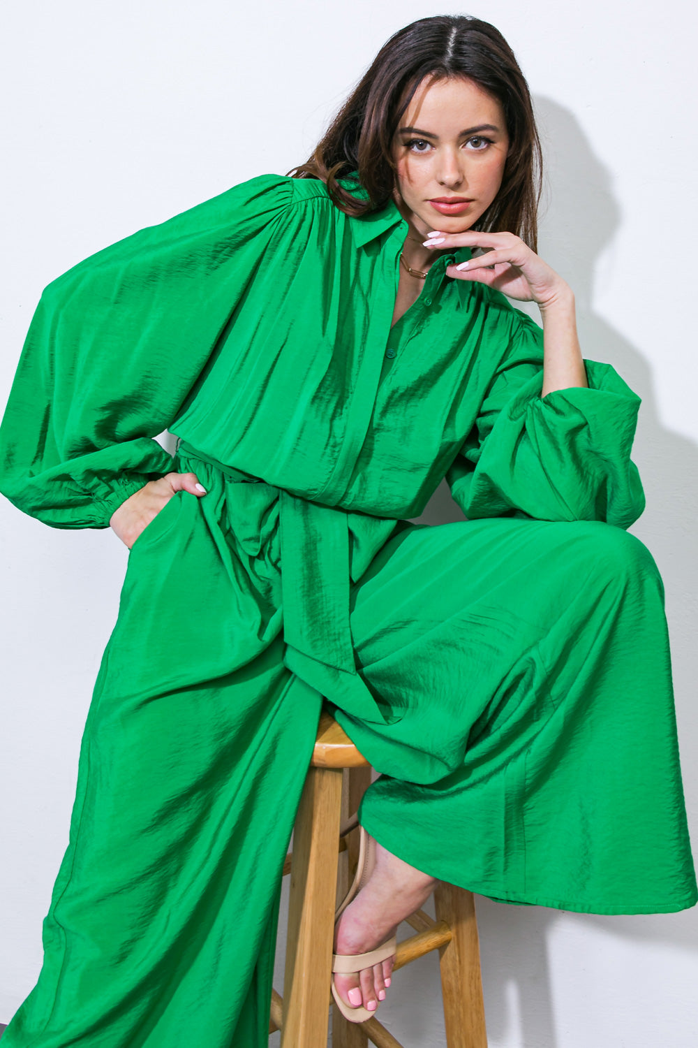 Verdant Hour Jumpsuit